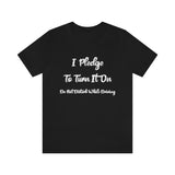 I Pledge White Unisex Jersey Short Sleeve Tee