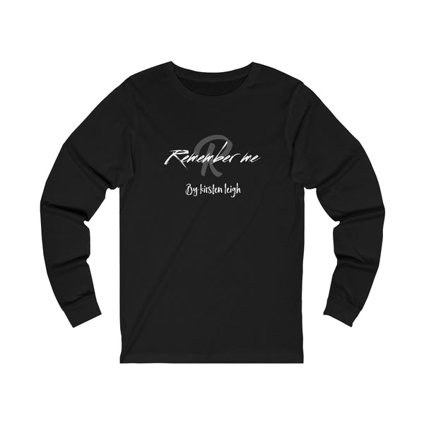 Remember Me Kirsten White Logo Unisex Jersey Long Sleeve Tee