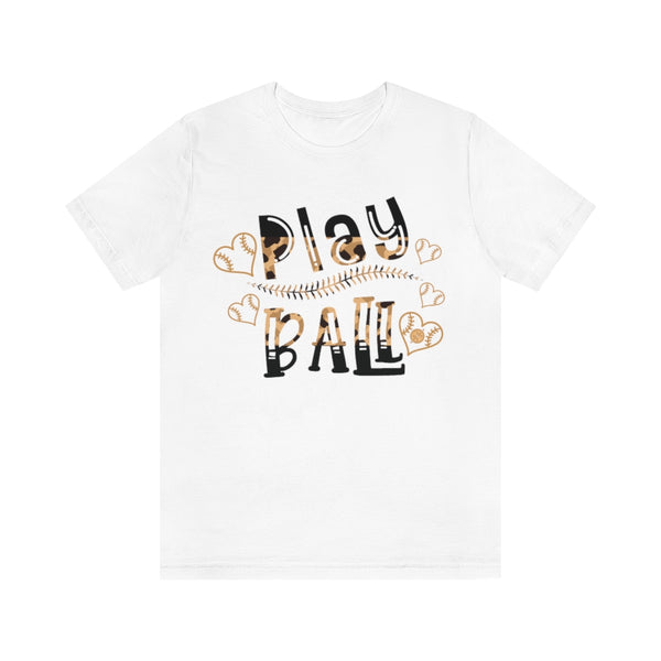 Play Ball Unisex Jersey Short Sleeve Tee