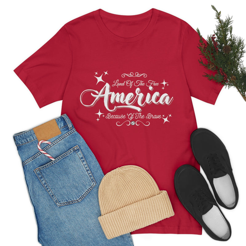 America Unisex Jersey Short Sleeve Tee