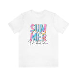 Pastel Summer Vibes Unisex Jersey Short Sleeve Tee