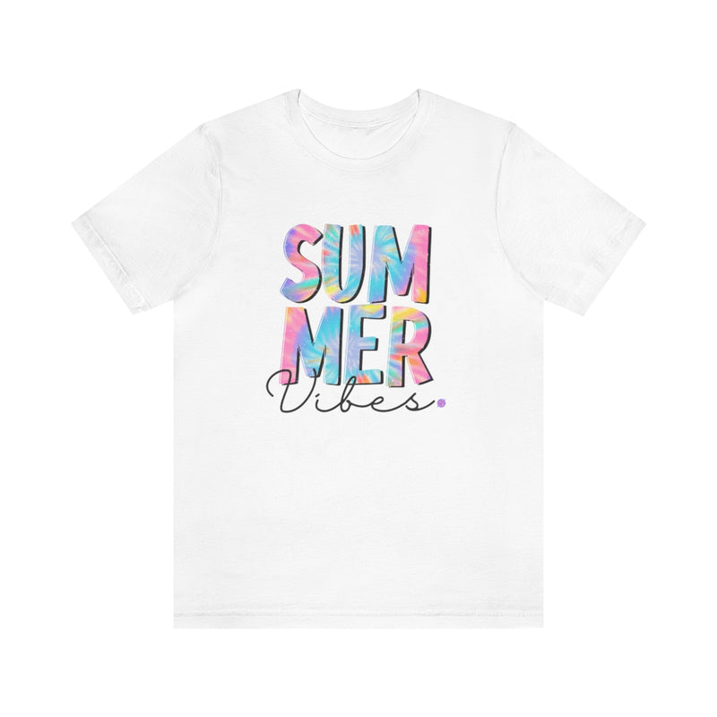 Pastel Summer Vibes Unisex Jersey Short Sleeve Tee