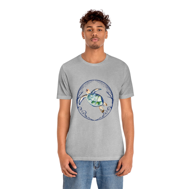 Sea Turtle Unisex Jersey Short Sleeve Tee