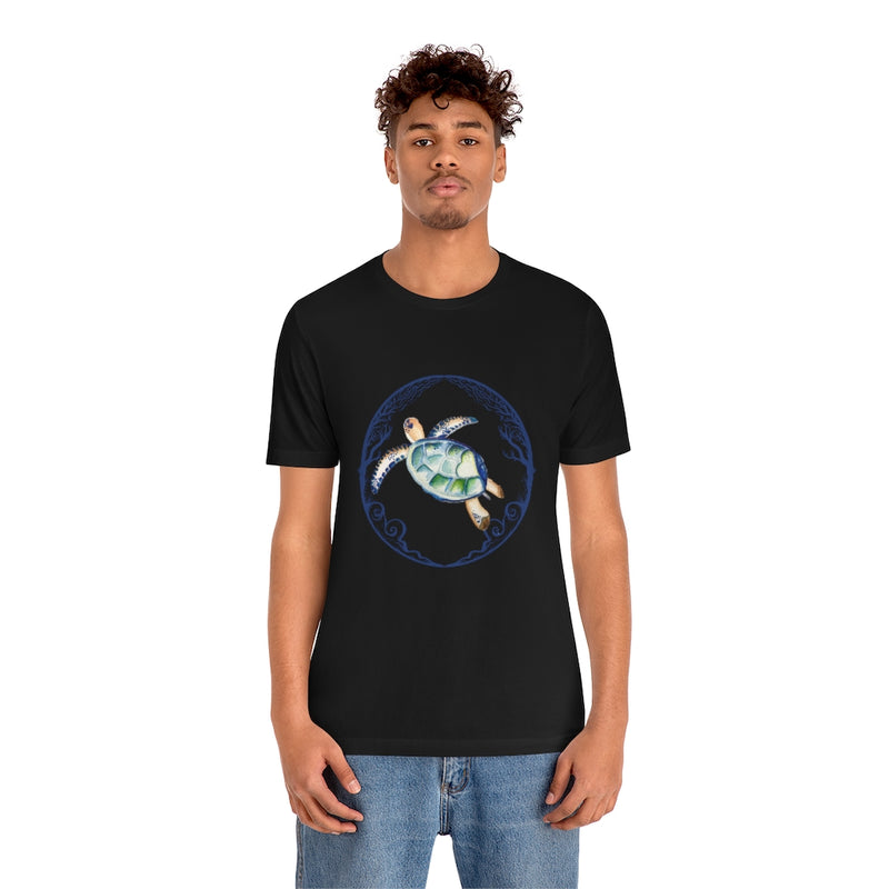 Sea Turtle Unisex Jersey Short Sleeve Tee