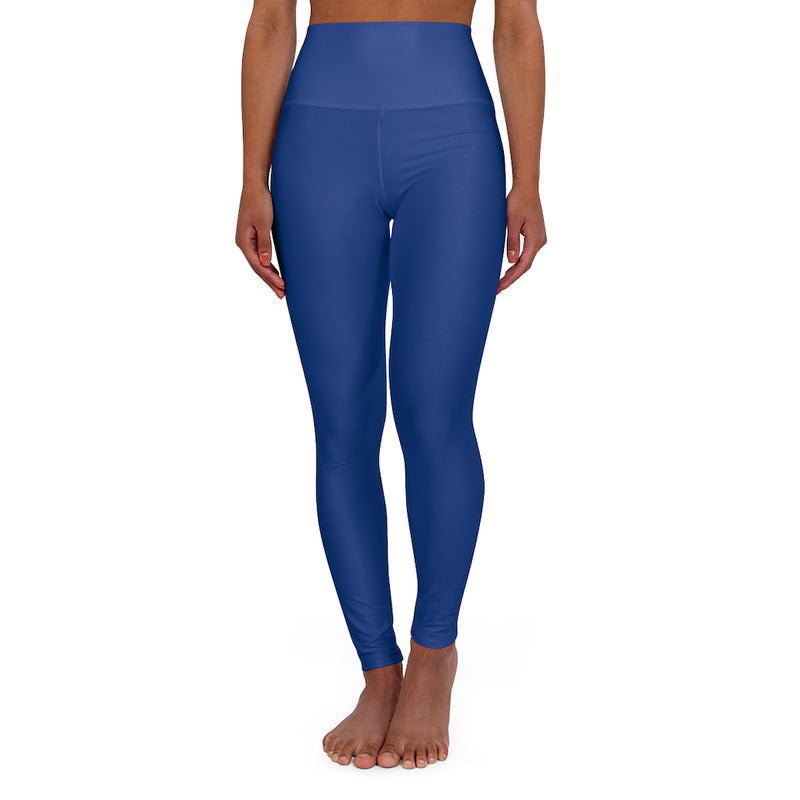 Navy High Waisted Yoga Leggings