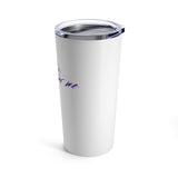 Remember Me Purple/White Logo Tumbler 20oz