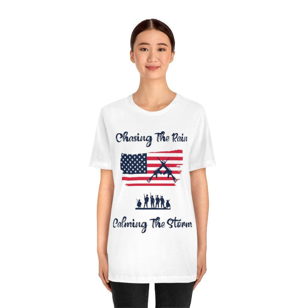 Chasing The Rain American Unisex Jersey Short Sleeve Tee