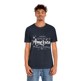 America Unisex Jersey Short Sleeve Tee