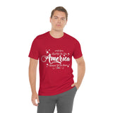 America Unisex Jersey Short Sleeve Tee