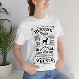 Hunting Rules Unisex Jersey Short Sleeve Tee