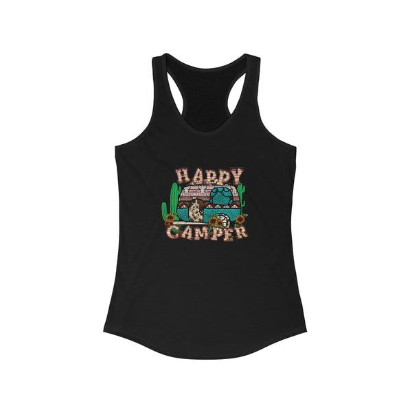 Happy Camper Women's Ideal Racerback Tank