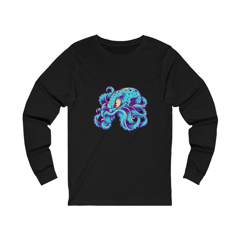 Angry Octopus Unisex Jersey Long Sleeve Tee
