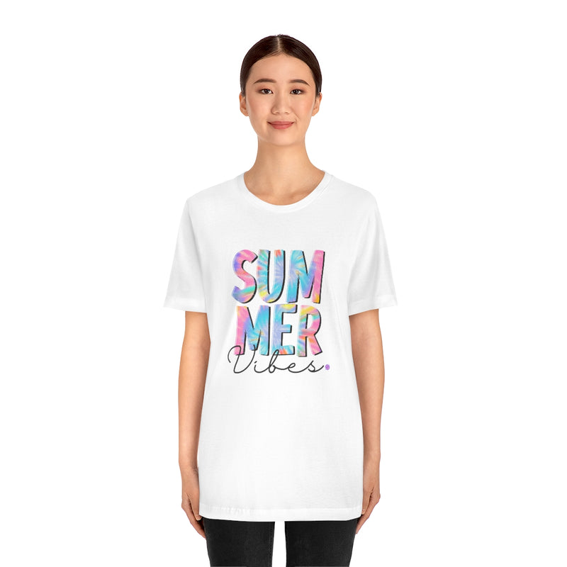 Pastel Summer Vibes Unisex Jersey Short Sleeve Tee