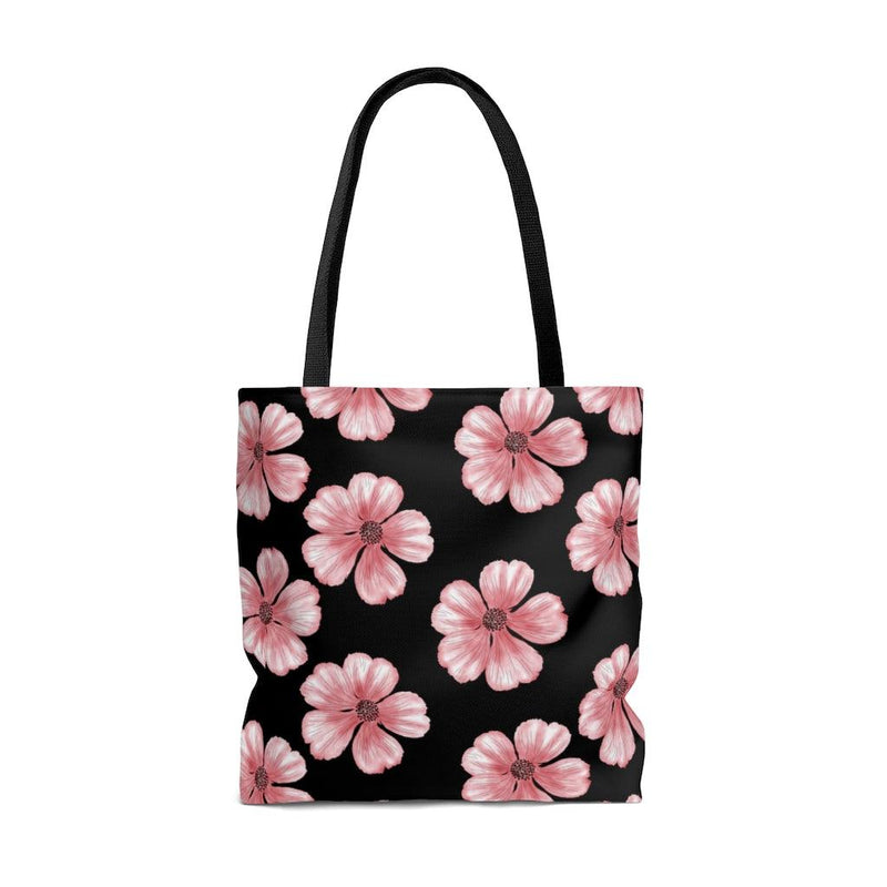 Black Hawaiian AOP Tote Bag - Remember Me by Kirsten Leigh