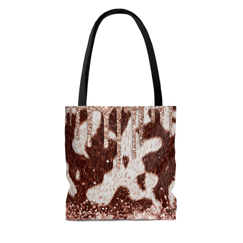 Cow Hide Tote Bag - Remember Me by Kirsten Leigh