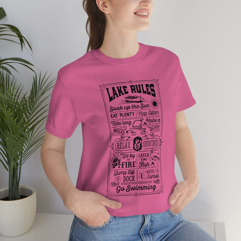 Lake Rules Unisex Jersey Short Sleeve Tee