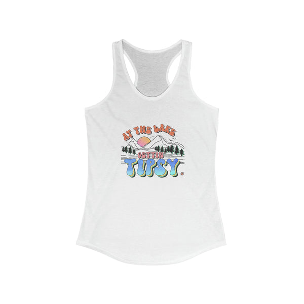 Gettin Tipsy Women's Ideal Racerback Tank