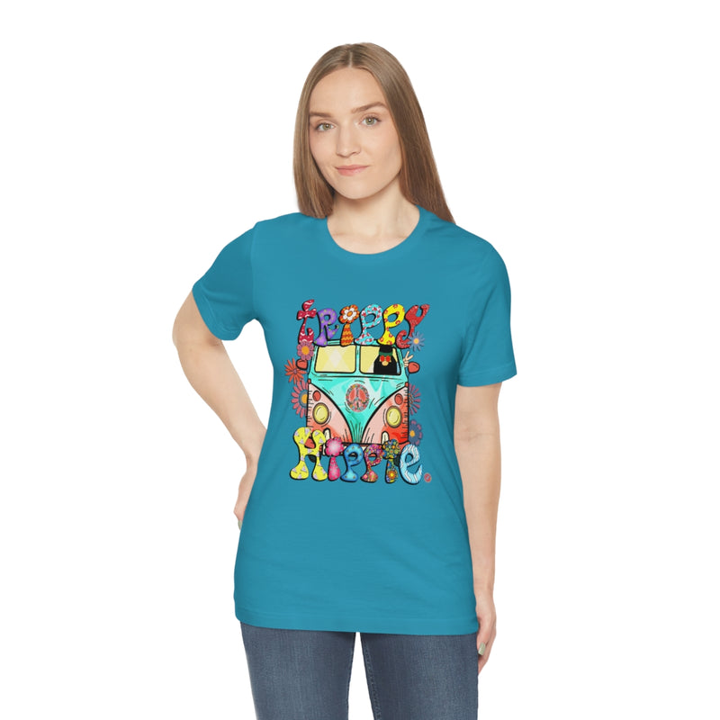 Trippy Hippie Unisex Jersey Short Sleeve Tee