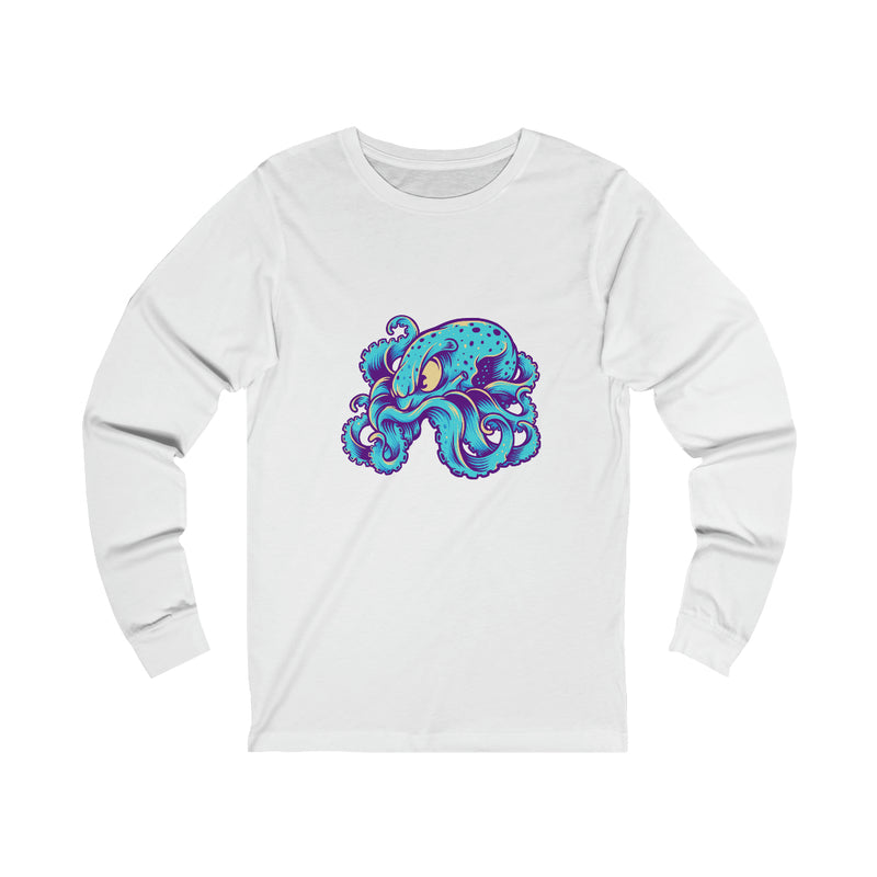 Angry Octopus Unisex Jersey Long Sleeve Tee