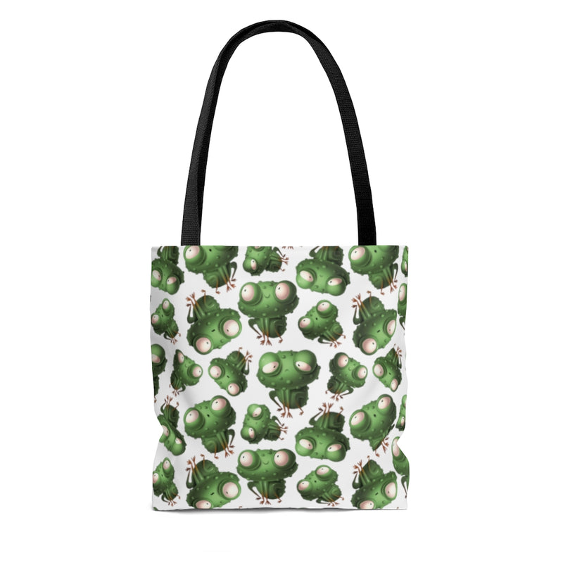 Funny Frog AOP Tote Bag