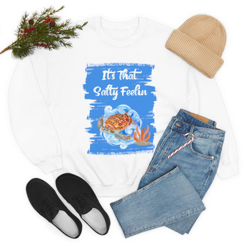 It's That Salty Feelin Unisex Heavy Blend™ Crewneck Sweatshirt