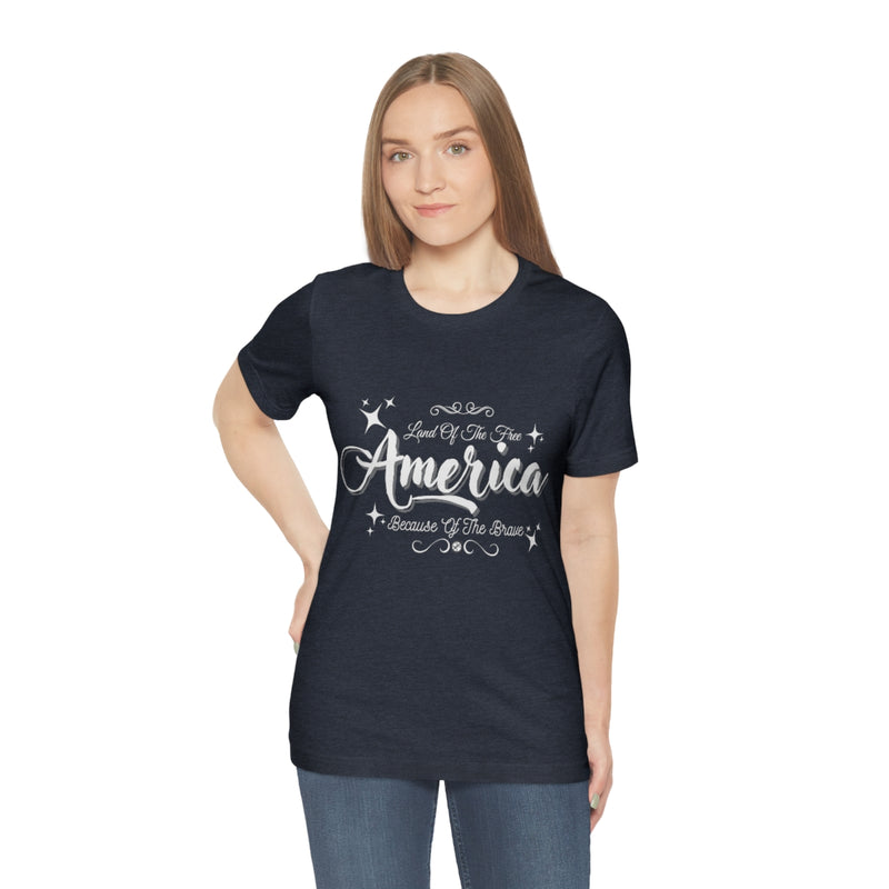 America Unisex Jersey Short Sleeve Tee