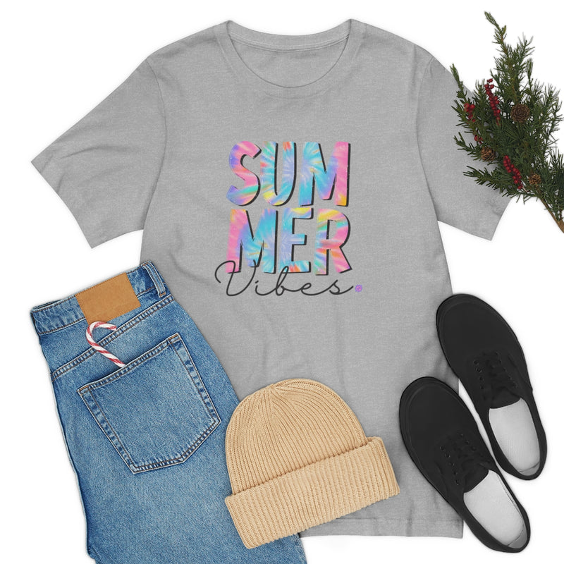 Pastel Summer Vibes Unisex Jersey Short Sleeve Tee