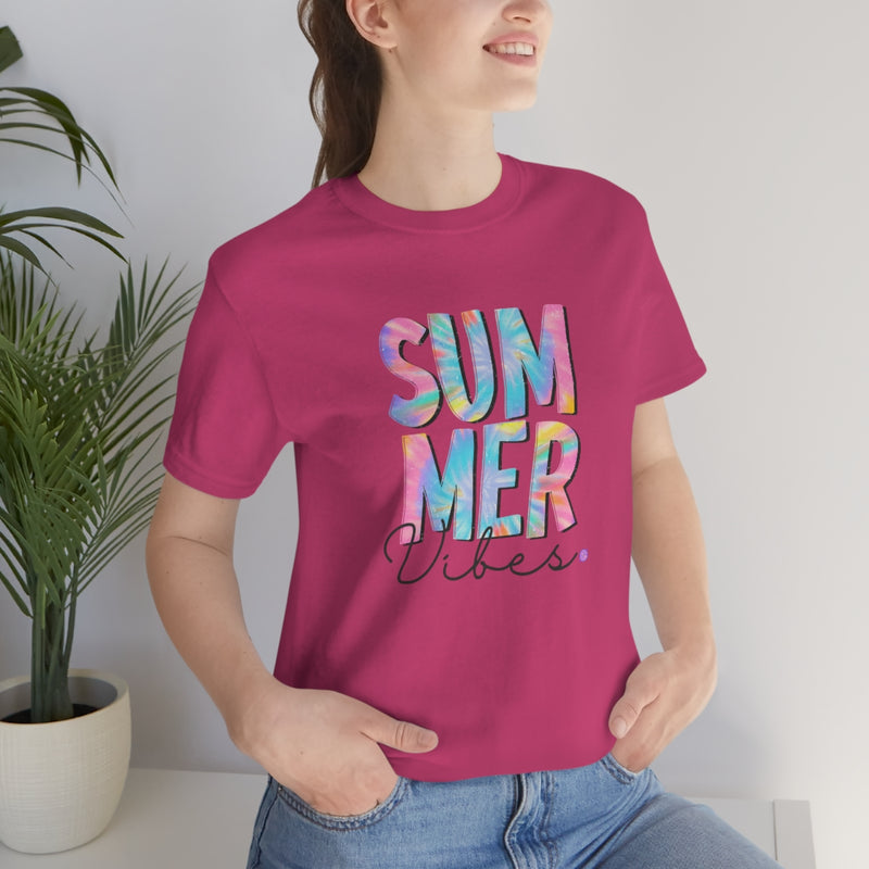 Pastel Summer Vibes Unisex Jersey Short Sleeve Tee