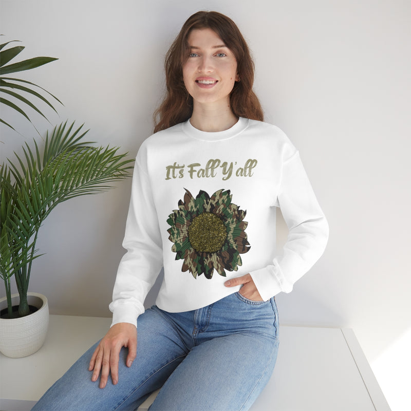 It's Fall Y'all Unisex Heavy Blend™ Crewneck Sweatshirt