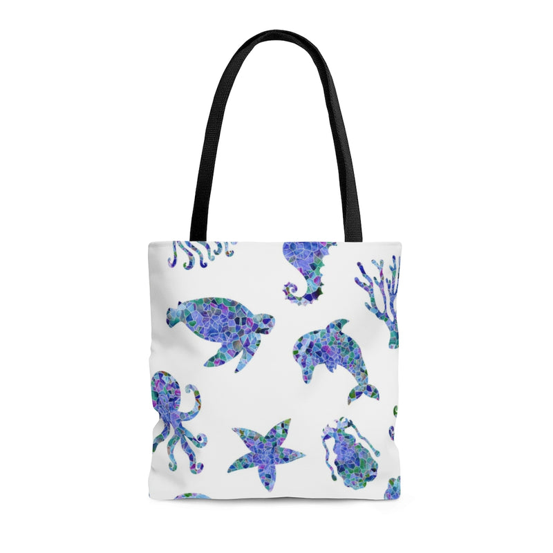 Sea Life AOP Tote Bag