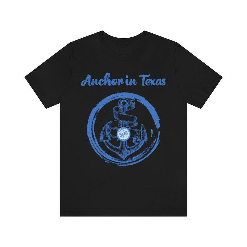 Anchor In Texas Unisex Jersey Short Sleeve Tee