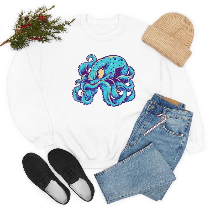 Angry Octopus Unisex Heavy Blend™ Crewneck Sweatshirt