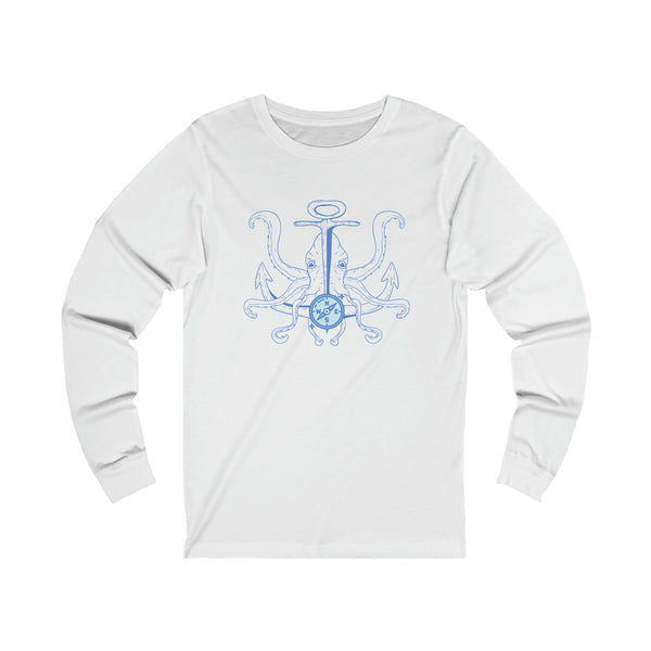 Octopus Anchor Unisex Jersey Long Sleeve Tee