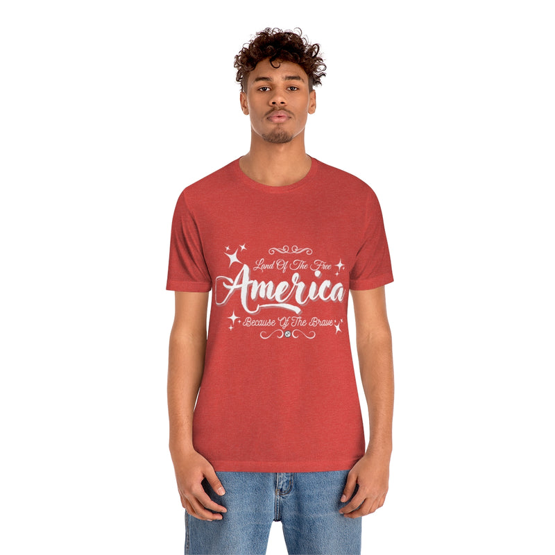 America Unisex Jersey Short Sleeve Tee