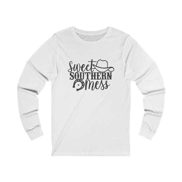 Sweet Southern Mess Unisex Jersey Long Sleeve Tee