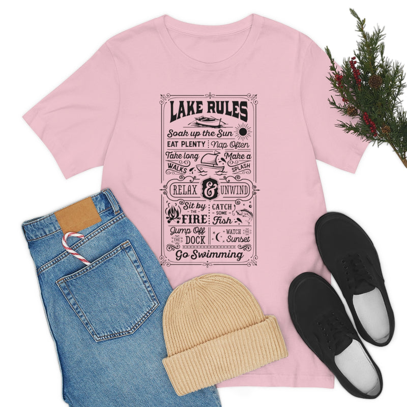 Lake Rules Unisex Jersey Short Sleeve Tee