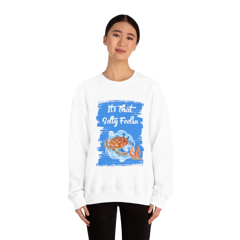 It's That Salty Feelin Unisex Heavy Blend™ Crewneck Sweatshirt