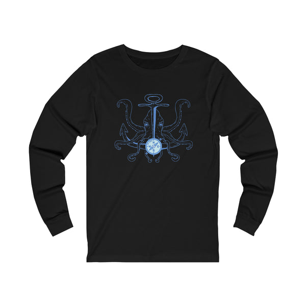 Octopus Anchor Unisex Jersey Long Sleeve Tee