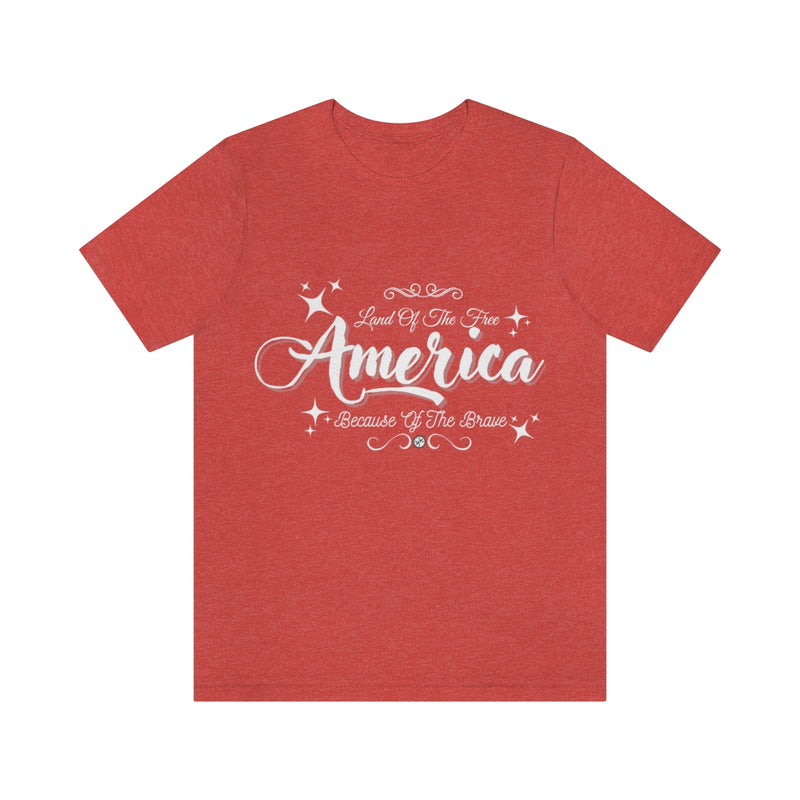 America Unisex Jersey Short Sleeve Tee