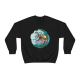 Watercolor Octopus Unisex Heavy Blend™ Crewneck Sweatshirt