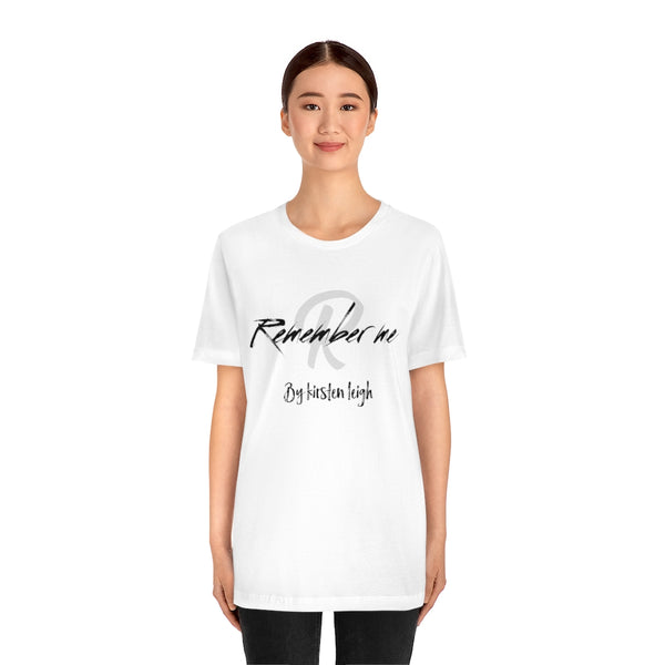 Remember Me Kirsten Black Logo Unisex Jersey Short Sleeve Tee