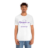 Remember Me Kirsten Purple Logo Unisex Jersey Short Sleeve Tee