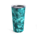 Turquoise Camo Tumbler 20oz