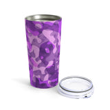 Purple Camo Tumbler 20oz